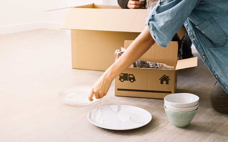 How To Pack Dishes for Moving